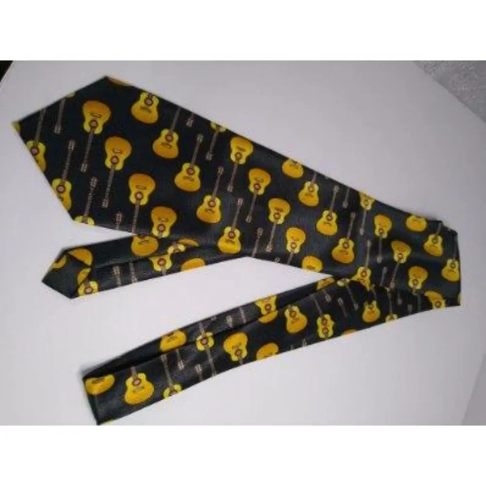 Bass Birdie Handmade Guitar Tie